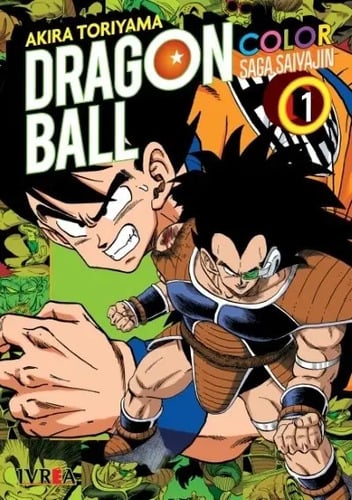 Portada de Drgaon Ball Color: Saga Saiyajin # 01 - Akira Toriyama