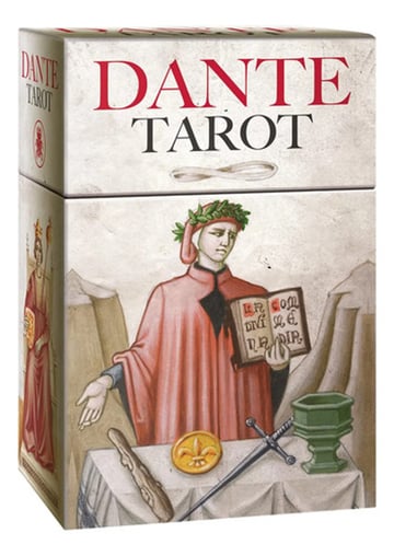 Portada de Dante Tarot - 30 Divina Comedia Marsella