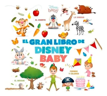 Portada de Disney Baby Gran Libro De Vocabulario Infantil