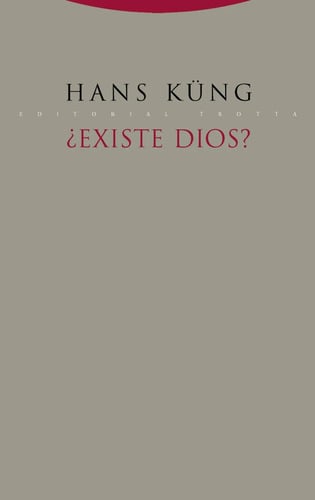 Portada de Libro ¿existe Dios? - Kung, Hans