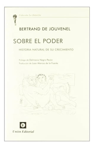 Portada de Sobre  Poder Politica  Crecimiento Bertrand De Jouvenel