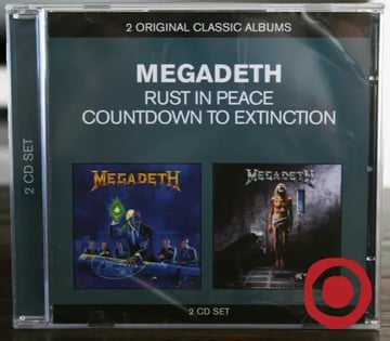 Megadeth Rust In Peace / Countdown To Extinction Cd Importado Eu