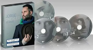 Jorge Drexler 30 Años Ed Limitada 4 Cd Box Nuevo Importado