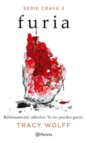 Portada de Furia (serie Crave 2) - Tracy Wolff: Vampiros Y Dragones