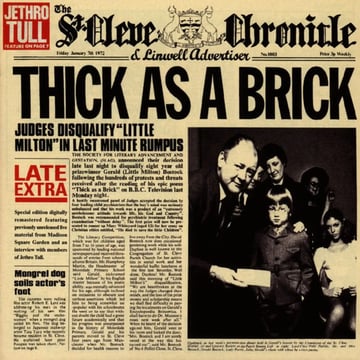 Cd Thick As A Brick - Jetro Tull Estándar