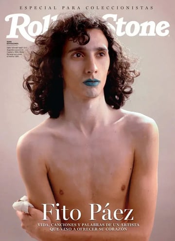 Revista Rolling Stone Fito Páez Vida, Su Obra Y Sus Palabra