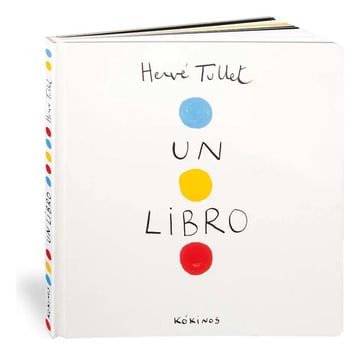 Portada de Un Libro - Hervé Tullet Libro Interactivo Infantil Arte