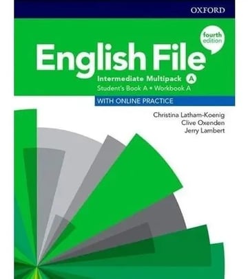 Portada de English File Intermediate - Multipack A - 4th Edition