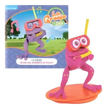 Audiocuento Granja De Zenón + Figura De Rana