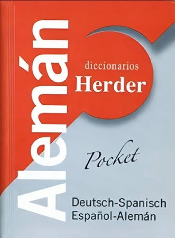 Herder Diccionario Pocket Aleman-español/deutsch-spanisch, De Braun, Christiane., Vol. 1. Editorial Herder, Tapa Dura En Español/alemán