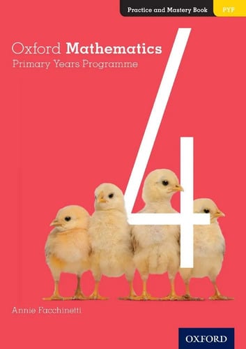 Portada de Oxford Mathematics Primary Years Programme 4