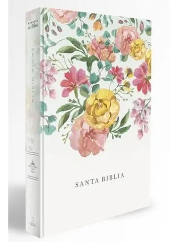 Biblia Rvr1960 Nombres De Dios Tapa Dura Flores Naranjas Manual 10.5pt Pjr, De Reina Valera 1960. Editorial Penguin Random House, Tapa Dura En Español