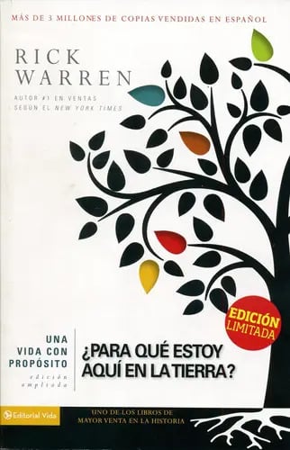 Portada de Una Vida Con Proposito/tapa Dura, De Warren, Rick. Editorial Vida En Español