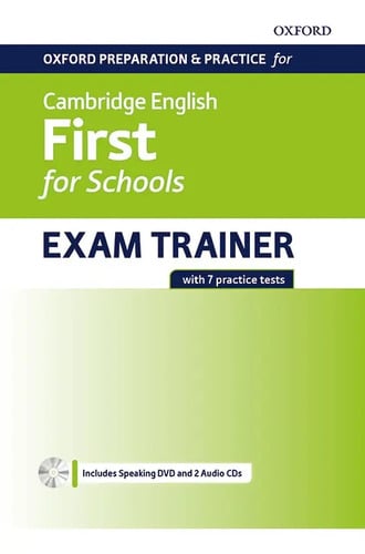 Oxford English Cambridge First For School-exam Trainer Kel E