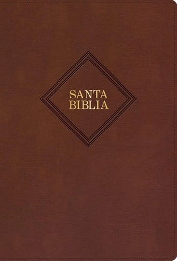 Portada de Biblia Letra Grande Tamaño Manual Con Referencias