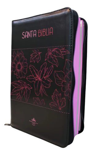 Biblia Letra Grande, Funda Cierre, Reina Valera 1960.
