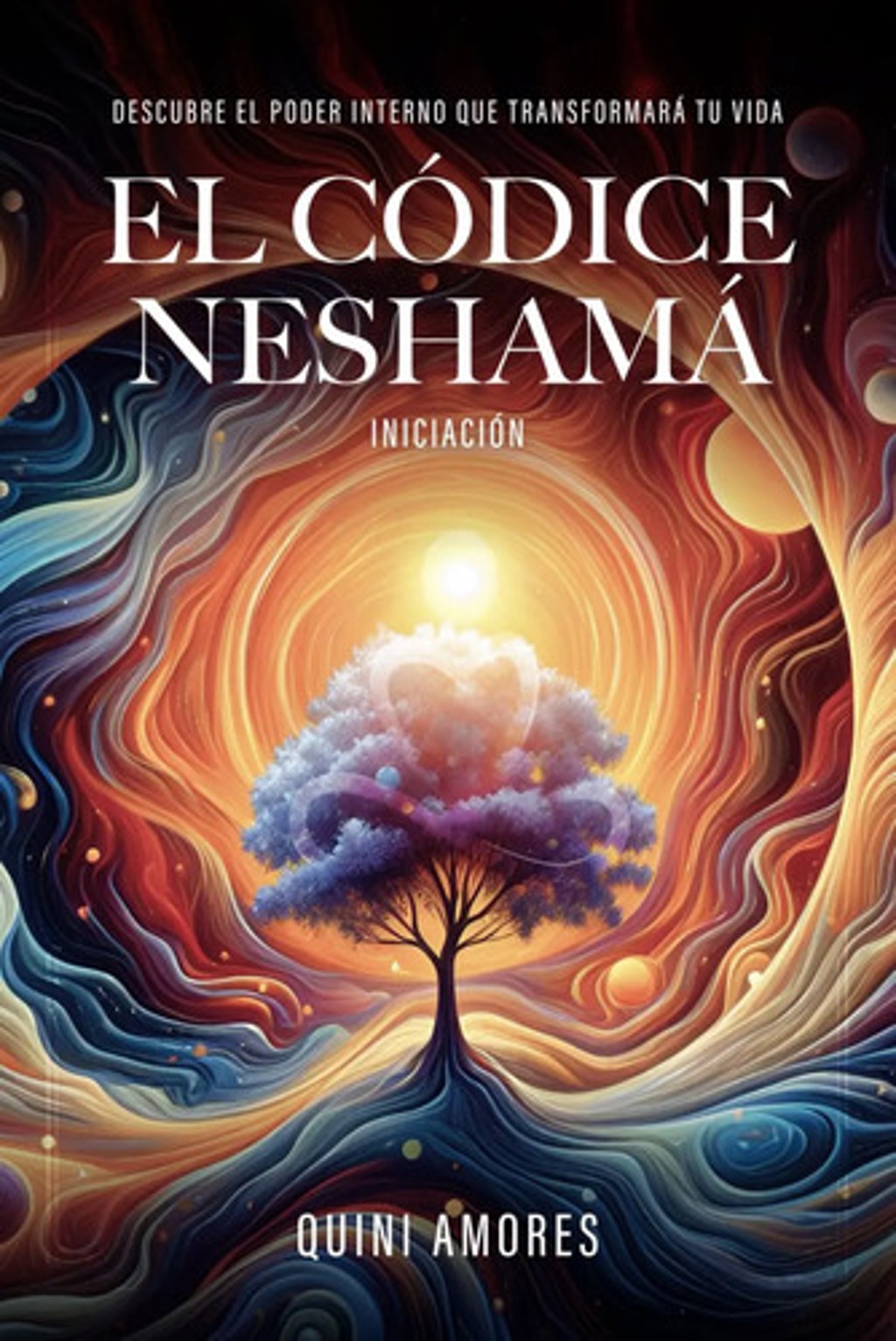 Portada de El Códice Neshamá. Iniciación. Quini Amores