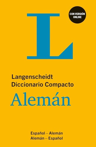 Diccionario Compacto Alemán-español Langenscheidt 2022