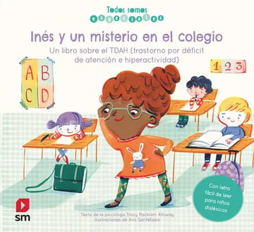 Portada de Inés Misterio Escolar Infantil Con Tdah Desde 6 Años