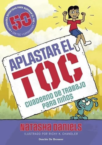 Portada de Aplastar El Toc Niños -cuaderno Actividades Psicoeducativas