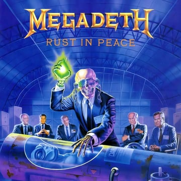 Rust In Peace Megadeth Cd Thrash Metal Clásico