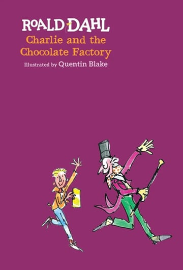 Portada de Libro Charlie Fábrica De Chocolate Roald Dahl Inglés Dura