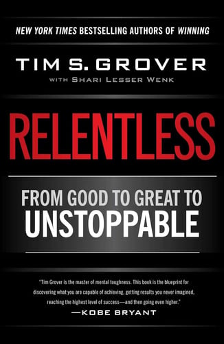 Portada de Tim Grover Relentless Book - Elite Mindset Training