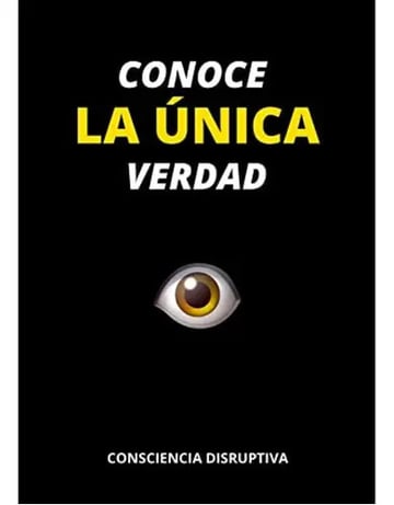 Portada de Conoce La Única Verdad, De Sebastian Santisteban. Editorial Independently Published, Tapa Blanda En Español, 2022