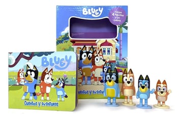 Libro Bluey - Aventuras Divertidas Para Niños Pequeños: Bluey Cuentos Y Aventuras, De Varios Autores. Infantil Editorial Phidal Publishing, Tapa Dura, Edición Infantil En Español, 2025