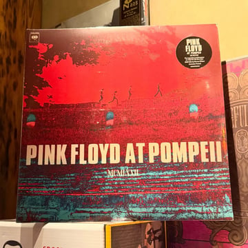 Vinilo Pink Floyd At Pompeii Mcmlxxii Edicion Especial Coleccionable Remasterizado
