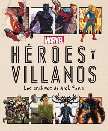 Portada de Marvel, Dc, Star Wars - Libro Héroes Y Villanos