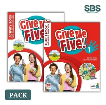 Give Me Five 1 - Student's Book + Workbook Pack, De Shaw, Donna., Vol. 1. Editorial S/d, Tapa Blanda En Inglés