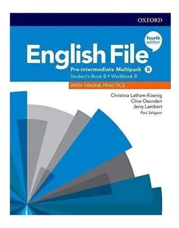 Portada de English File Pre Intermediate - Multipack B - 4th Edition