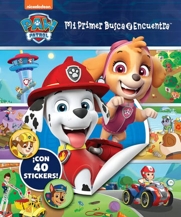 Portada de Paw Patrol Mi Primer Busca Y Encuentra: Juego Visual Infanti