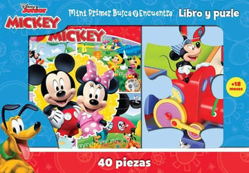 Libro Mi Primer Busca Y Encuentra Puzzle Mickey Disney