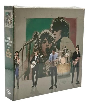 Rolling Stones Box Set 10 Cds - Edición Bestial, Rarezas Box Set Live Sessions - 10 Cds