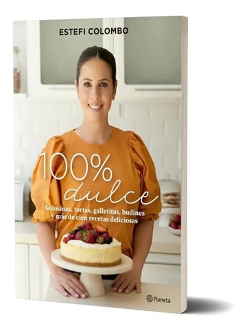 Portada de Libro 100% Dulce - Estefi Colombo Ducret - Planeta