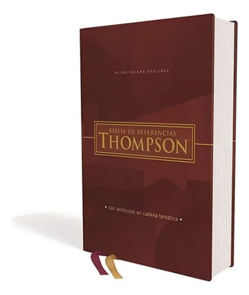 Portada de Biblia Referencia Thompson Rv Estudio Espiritual Tapa Dura