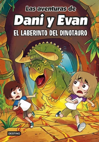 Portada de Las Aventuras De Dani Y Evan 12 Laberinto Dinotauro
