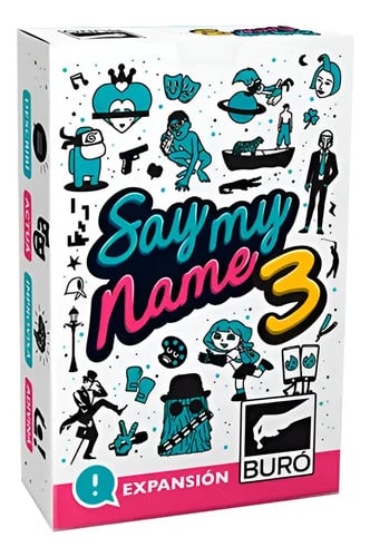 Say My Name 3 Expansión Buró  Juego De Cartas Party Uruguay