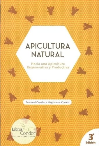 Portada de Apicultura Natural Método Orgánico Sostenible Guia Abejas