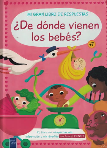 De Dónde Vienen Los Bebés Libro Infantil +7 Solapas Esi