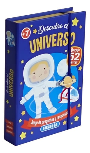 Portada de Descubrir Universo Juego Preguntas Respuestas