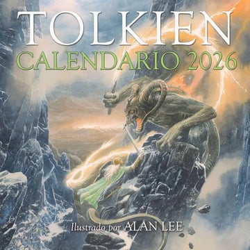 Portada de Calendario Tolkien 2026 Oficial  Tierra Media
