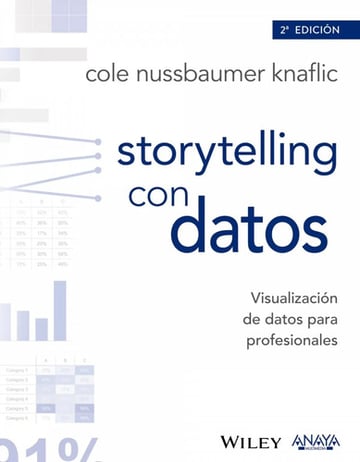 Portada de Libro Storytelling Con Datos - Cole Nussbaumer Knaflic