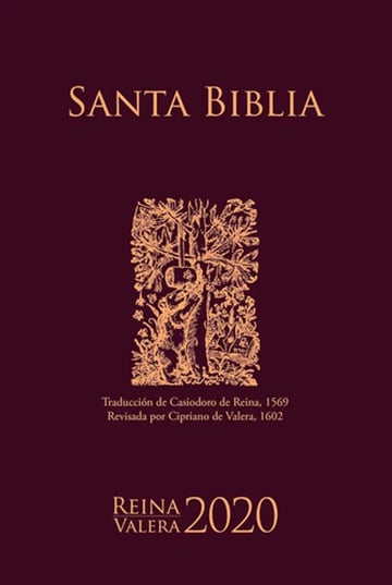Portada de Santa Biblia Reina Valera 2020 Sociedad Bíblica Letra Grande
