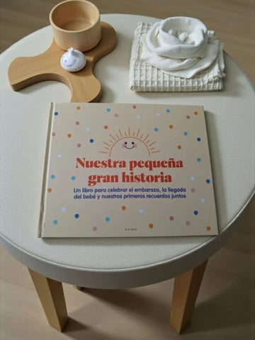 Nuestra Pequeña Gran Historia: Libro Recuerdos Bebé Outlet