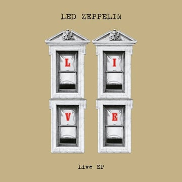Led Zeppelin Live Ep Cd Rock