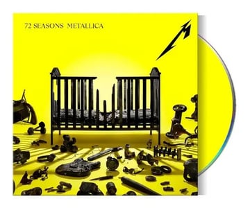 Metallica 72 Seasons Cd Rock 2023 Usa Blackened