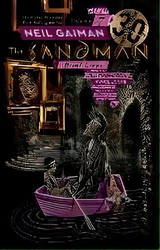 Portada de The Sandman Vol. 7: Brief Lives 30th Anniversary Edition, De Jill Thompson. Editorial Gardners En Inglés